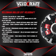 Velocraft Round Roller 23X18 Motorcycle Rollers Contents 6 Pcs Heat Resistant Cvt Rollers Smoother 1