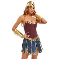 Halloween Costume - Wonder Woman Greek Goddess Theme