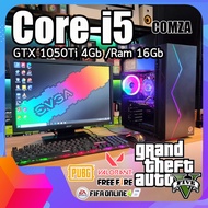 คอมพิวเตอร์ ครบชุด Core i5-4000 /GTX 1050Ti 4Gb /Ram 16Gb ทำงาน-เล่นเกมส์ พร้อมใช้งาน สินค้าคุณภาพ พร้อมจัดส่ง