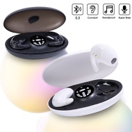 Invisible Earphone with HD Mic for All Smartphones/ Bluetooth Sleep on-Ear Earbuds/ Waterproof Noise Cancelling Sports Headphones/ Wireless Hidden Earbuds/ 538 Wireless Headset