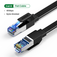 【CAT8】UGREEN Lan Ethernet Cable 40Gbps 2000MHz CAT 8 Network Cable Internet Cable Wire for Internet