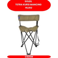 HIJAU Soleil Tetra Fishing Chair - Green Fishing Stool Tetra Green