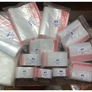 1kg Red thread zip bags of all sizes from 0-12 (1st class beautiful and durable product)