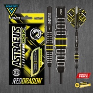 Red Dragon Darts Astraeus Q4XSteel Tip Dart Set 90% Tungsten Torpedo Barrels -22g