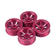 4Pieces Metal Wheel Rim Drift tayar tayar untuk Wltoys 284131 K969 K979 K989 K999 P929 P939 Kyosho -
