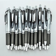 Pentel EnerGel RTX Deluxe Retractable Liquid Gel Pen, Fine .7mm Metal Tip, Black Ink, Silver Barrel (Bulk Lot of 50) (BL77-A)