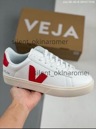 Veja Esplar 皮革低波鞋埃斯普拉系列低幫經典百搭薄底休閒運動小白板鞋