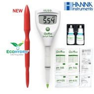 ORIGINAL Hanna soil pH meter GroLine HI981030 direct soil pH tester fertigasi polybag cocopeat Gro L