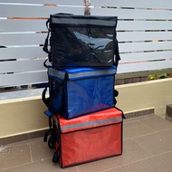 READY STOCK !!! Beg Runner Hantar Makanan Panas Kalis Air 43L 62L