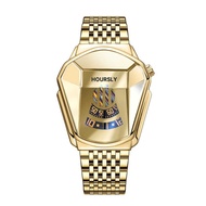 HOURSLY Watch Men's Watch Sports Car Watch Snake Model Men's Quartz Watch