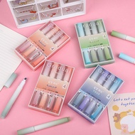 Gradient Color Highlighter High-Value Large-Capacity Color Eye Protection Marker Students Do Handboo