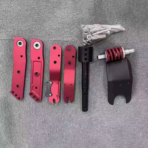 Electric Scooter Front & Rear Fork Swing Arm Shock Absorber C-Shape E Scooter Frame Parts for T5A T4