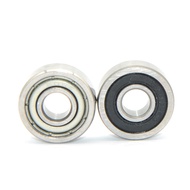 Carbon Steel Micro Bearing 605ZZ 608ZZ 624ZZ 695ZZ Z ZZ RS 2RS Punching Grinding Groove