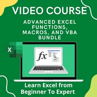 [Video Course 28] Advanced Excel Functions, Macros, and VBA Bundle  | 0028 | Udemy