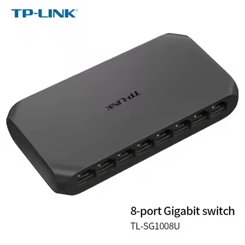 TP-LINK 1000M 8-Port Gigabit Switch/8GE TL-SG1008U Enterprise-Level Monitoring Network Cable Splitte