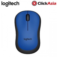Logitech M221 Silent Wireless Mouse - Blue (910-004883)