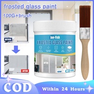 Frosted glass paint clean Frosted paint Easy care Wipe Window Privacy Paint - Waterproof & UV Resist