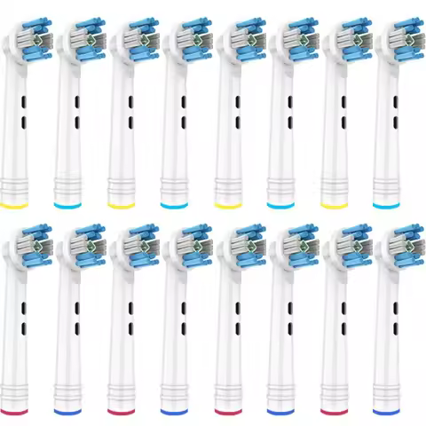 3D Whitening Replacement Brush Heads For Braun Oral B Electric Toothbrush Pro500/100/1500/3000/Geniu