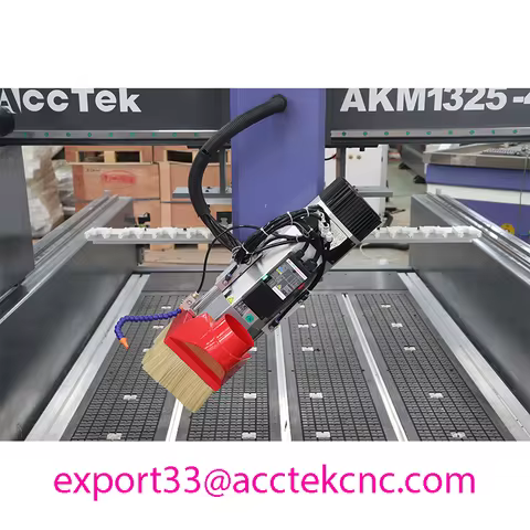 AccTek 4*8ft 4*9ft Wood Cnc Router Machine 3 Axis 5 Axis 9kw Atc Spindle Vacuum Table Atc Cnc Router