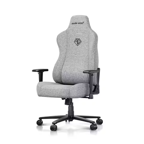 Novis Gaming Chair for Adults -Reclining Video Game Chairs, Linen Fabric Ergonomic Office Chair for