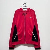 NIke ELITE Therma-Fit Outdoor Full Zip Jacket（Red/Black ）高級菁英系列 戶外運動 機能連帽外套 防風 騎行 輕量保暖  運動夾克 二手