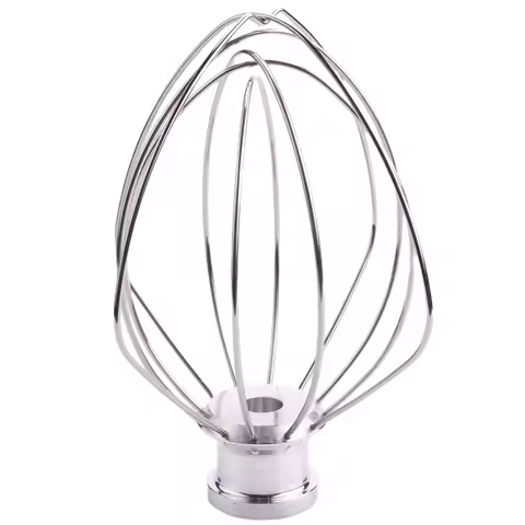 A78E-Stainless Steel Wire Whip Mixer Attachment for Kitchenaid K45Ww 9704329 Flour Cake Balloon Whis