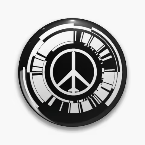 Metal Gear Solid Peace Walker Emblem W Soft Button Pin Metal Decor Creative Lapel Pin Lover Brooch C
