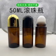 Brown Essential Oil Bottle 30ml Roll-On Bottle 50ml Large Roll-On Bottle Hot Roll-On Glass Bottle 5p