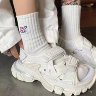 Street Wear Polar Bear Embroidered Cartoon Pattern Japanese Men Women Mid-tube Socks Pure Cotton Tow