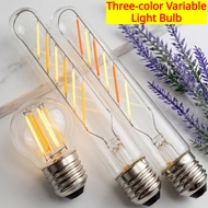 [Low Voltage DC 3V] Edison Bulb G45 Tricolor Dimming T45 Retro Decorative Bulb; LED Bulb 3V Lighting