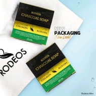 Rodeos Charcoal Soap 80gram Rodeos Men Soap Penghilang Jerawat Flek Hitam Sabun Rodeos Original