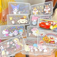 布甸狗 口罩 收納盒 透明盒 票據 文具 kuromi 麵包超人 蠟筆小新 三眼仔 chip n dale melody little twin stars 玉桂狗 xo 口罩收納盒