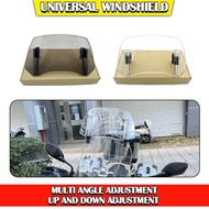 Motorcycle Windshield Extension Adjustable Spoiler Deflector For BMW R1200GS F750GS F850GS F900R F90