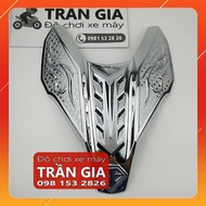 [FreeshipMAX] Ốp mặt nạ xe AB airblade 2016-2017-2018-2019 xi inox cacbon carbon - phụ kiện trang tr