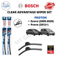 BOSCH Clear Advantage U Hook Wiper Set Proton Preve (2012+) / Exora (2009-2020) (BCA24"/BCA16") Wipe