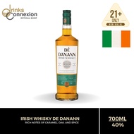 IRISH WHISKY DE DANANN - Matured solely in American oak bourbon barrels , 40% ABV