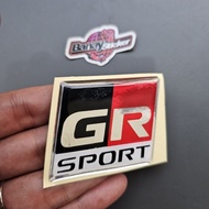 GR SPORT embossed Emblem Sticker