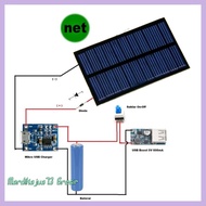 Diskon 5 In 1 Modul Kit Powerbank Panel Surya / Solar Cell Diy