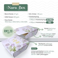 𝗛𝘂𝗺𝗮𝗶𝗿𝗮𝗴𝗶𝗳𝘁 𝗗.𝗜.𝗬 | Nara Box  | 11gm | Kotak Doorgift | Door Gift Kahwin Murah Box Borong Viral l Cenderamata Murah