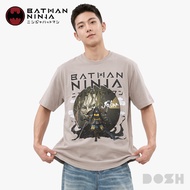 DOSH MENS EXTRASIZED T-SHIRTS BATMAN NINJA เสื้อยืดใหญ่พิเศษ DBMTX5001-KK (3XL-7XL )