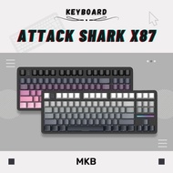 Attack Shark X87/X87 Ultra TKL Hot-Swap RGB Gasket Structure Tri-Mode Bluetooth Full Build Keyboard