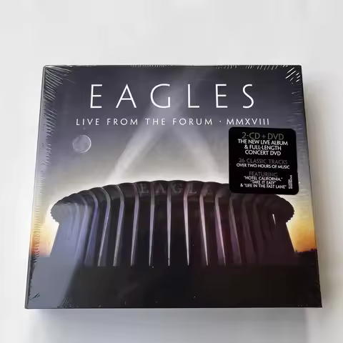 Rock band Eagles Music CD Live From The Forum MMXVIII Album 2pcs Music Record 1pcs DVD Cosplay Walkm