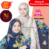 MInaz hijab Tudung bawal cotton printed