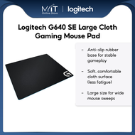 Logitech G640 SE Large Cloth Gaming Mouse Pad Optimized for Gaming Sensors Moderate Surface Friction
