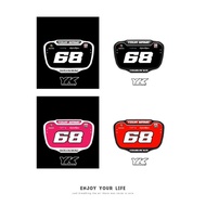 Enduro NUMBER PLATE NUMBER PLATE - MTB NUMBER PLATE - ENDURO NUMBER Board - CUSTOM