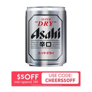 Asahi Super Dry Mini Beer 1 x 135ML Single [Max 2 per Customer]