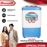 Dowell Washing Machine Single Tub WM-850 8.5 kg capacity