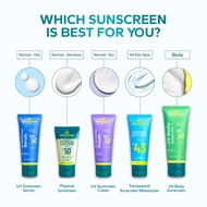 AMATERASUN UV Sunscreen Serum | UV Sunscreen Cream | Transparent Sunscreen Moisturizer 50Gr