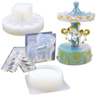 Carousel Silicone Mold | Resin Craft Carousel  Mold | Silicone Mold for Carousel