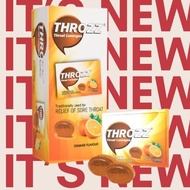 Throzz Throat Lozenges Orange Flavour 6’s (Exp:January 2028)